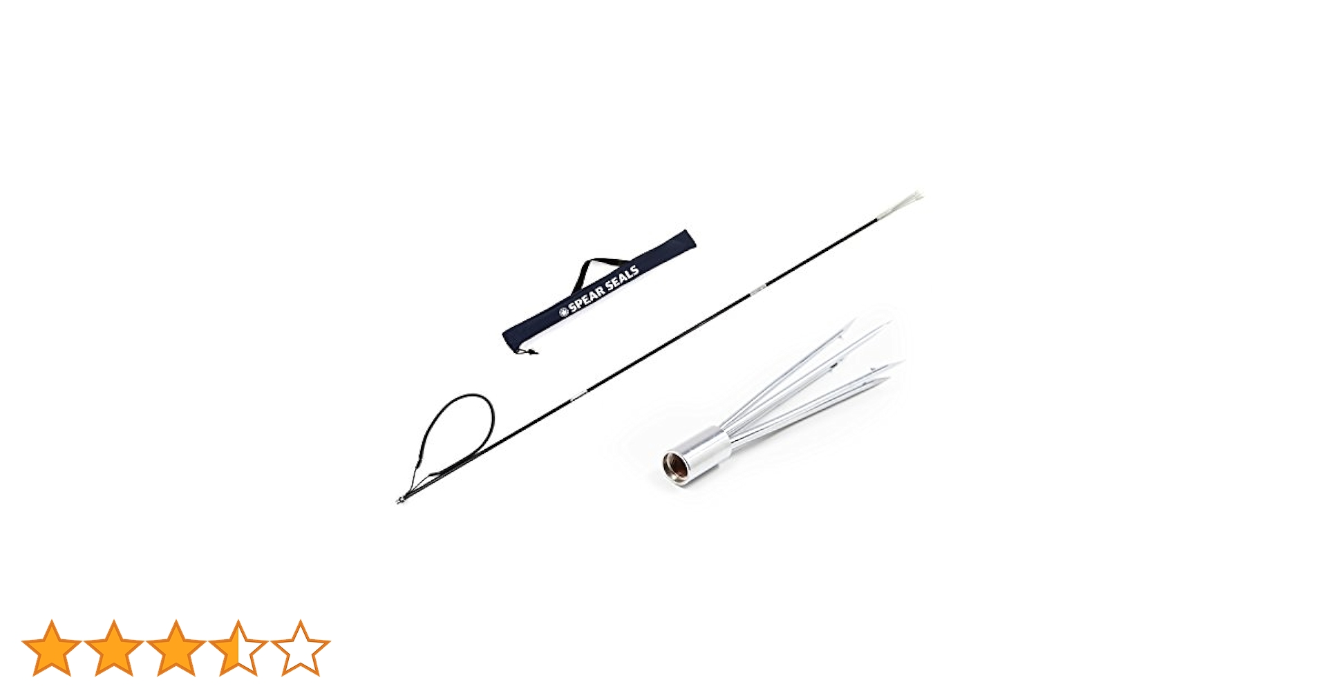 SPEAR SEALS 4点セット205㎝ステンレス　グラスファイバー3ピース SPEAR SEALS スピアシールズ 銛 4点セット 5又 グラスファイバー